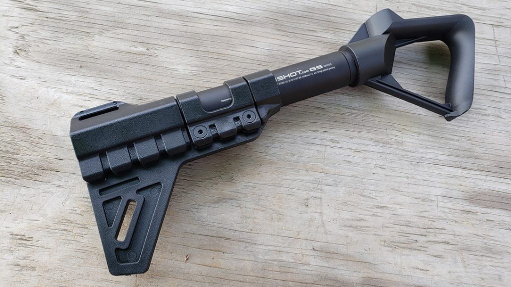 The 1SHOT is made in America from carbon fiber, aluminum and polymer.