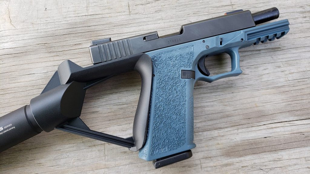 The 1SHOT allows for plenty of clearance for slide travel to ensure its well away from the shooter’s face.