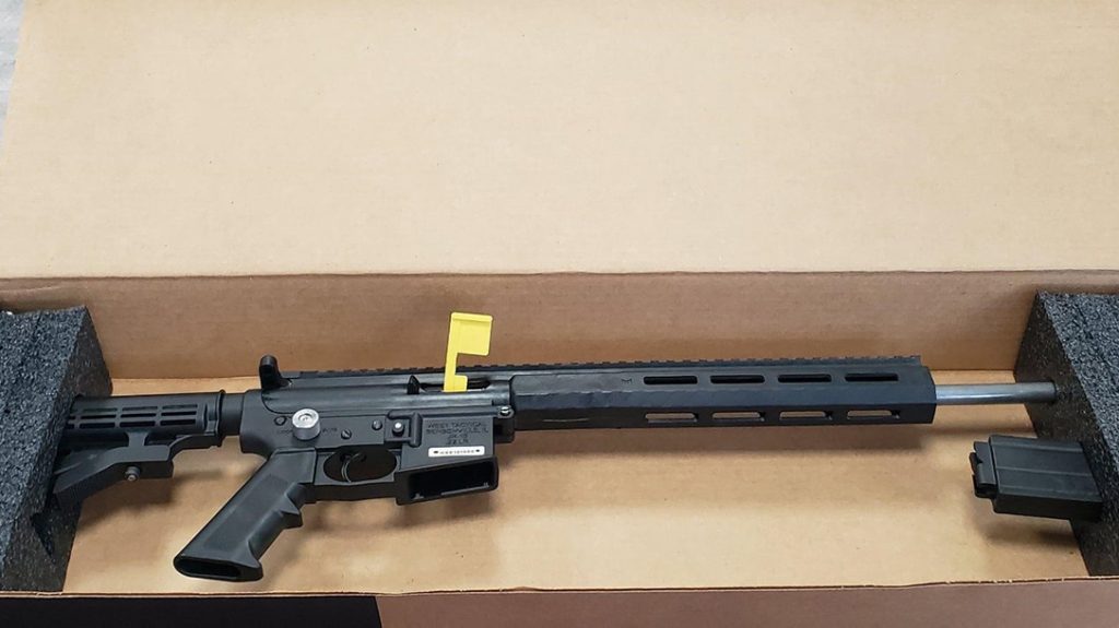 The Wee 1 JR-15 is a scaled-down 20-percent .22. 