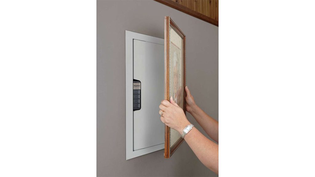 SnapSafe In-Wall Safes.