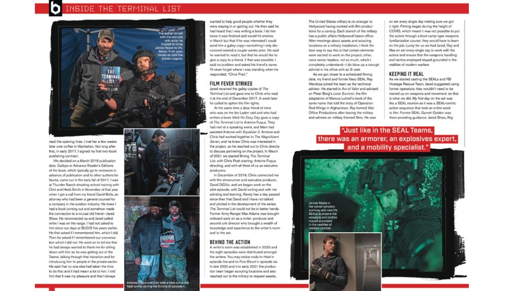 Jack Carr goes behind the scenes on The Terminal List.