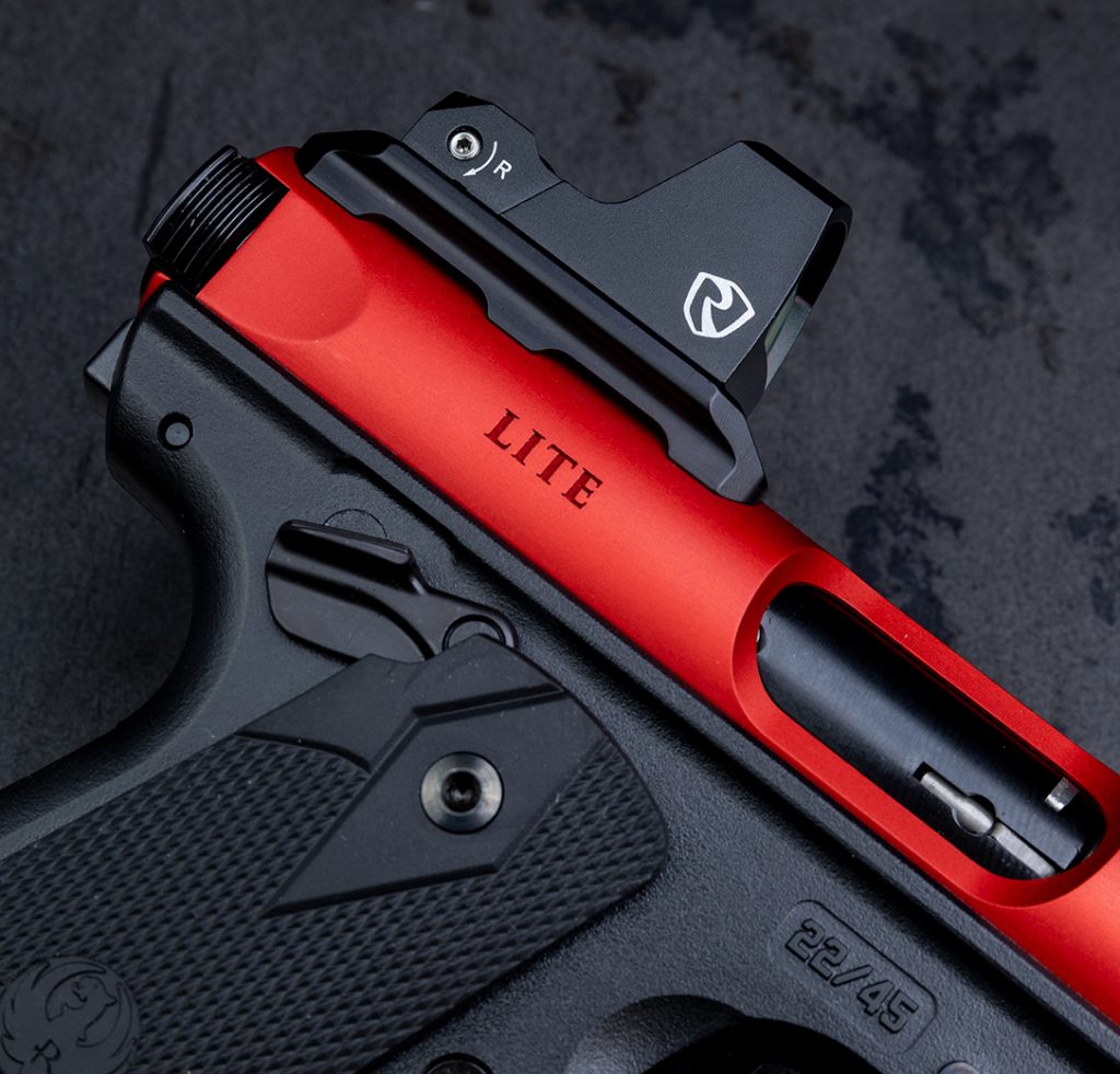 The Mark IV 22/45 Lite from Davidson's come in both red and purple. 