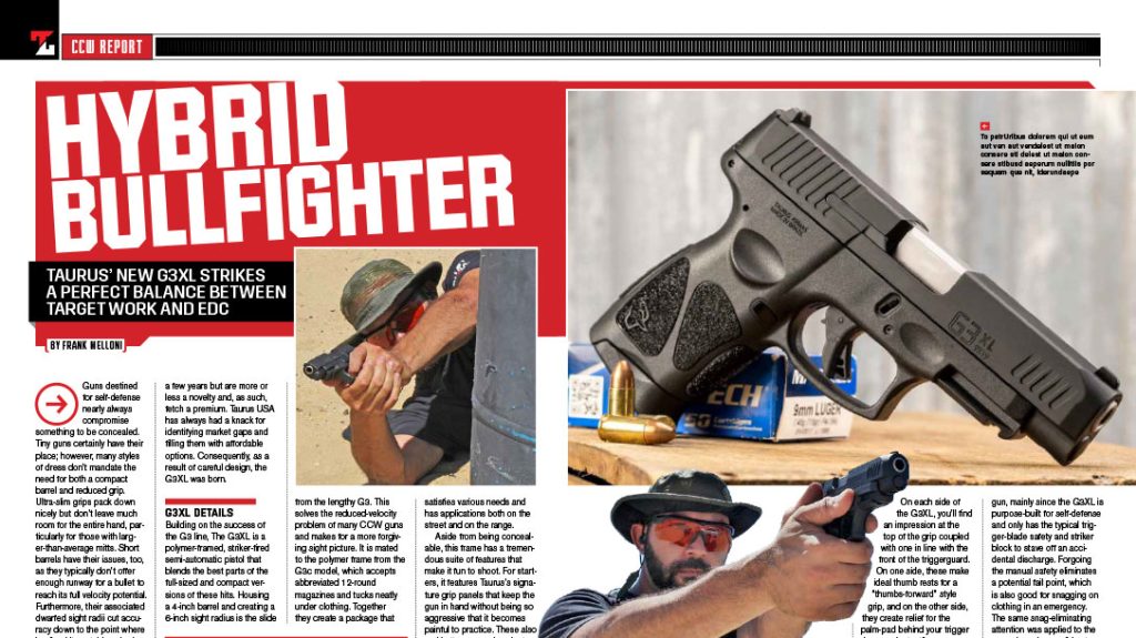 Hybrid Bullfighter - November-December 2022 Tactical Life.