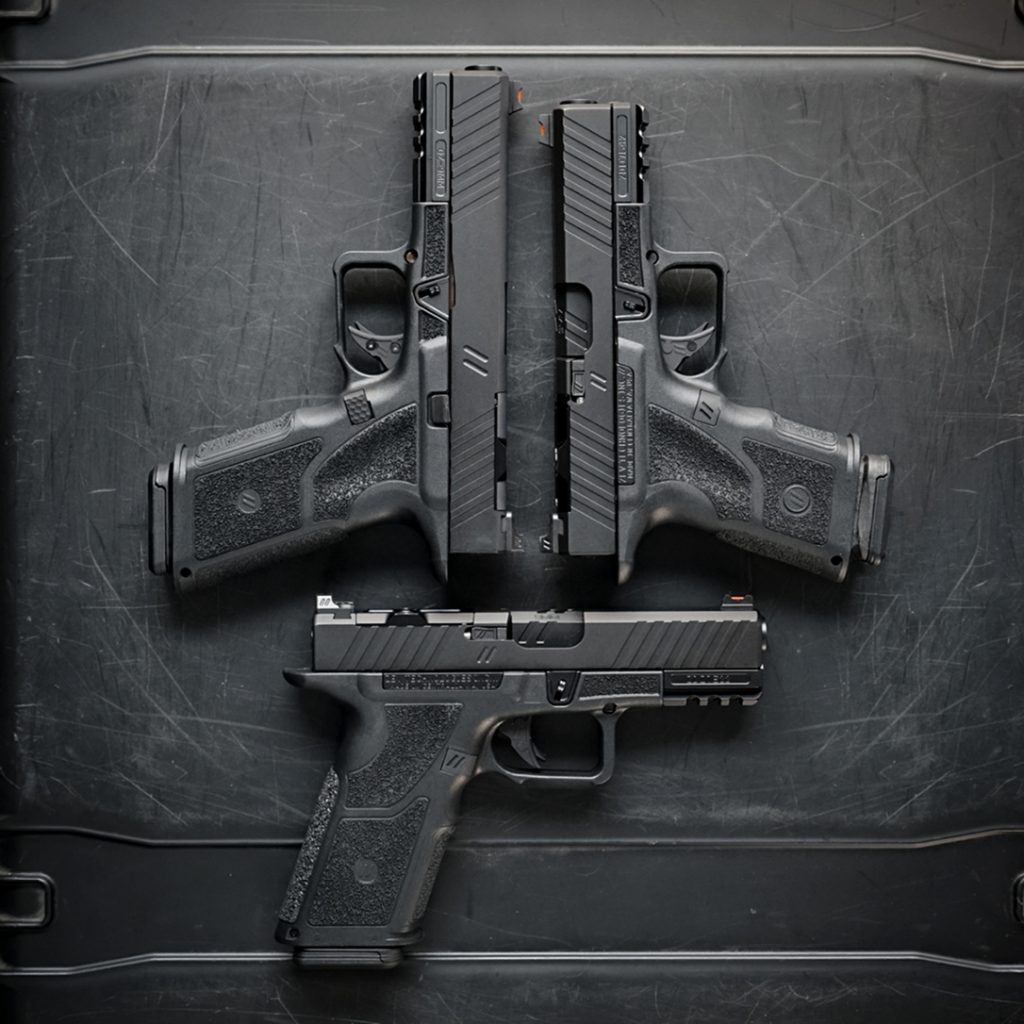 Three different configurations mark the new ZEV Technologies OZ9 Duty line.