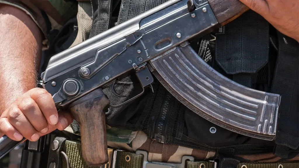 The AK-47 is used around the world