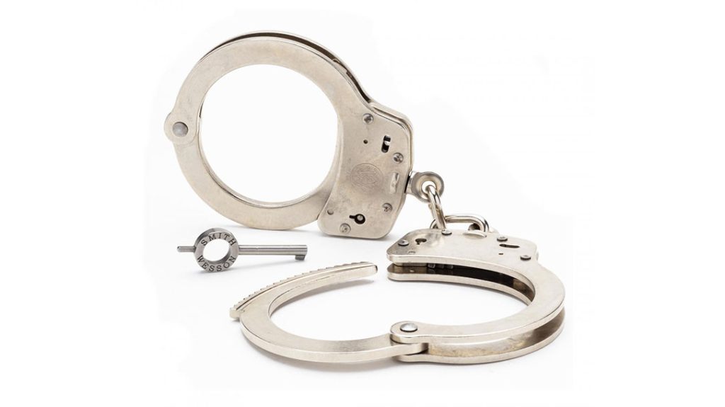 The Smith & Wesson American Guardians Program free handcuffs.
