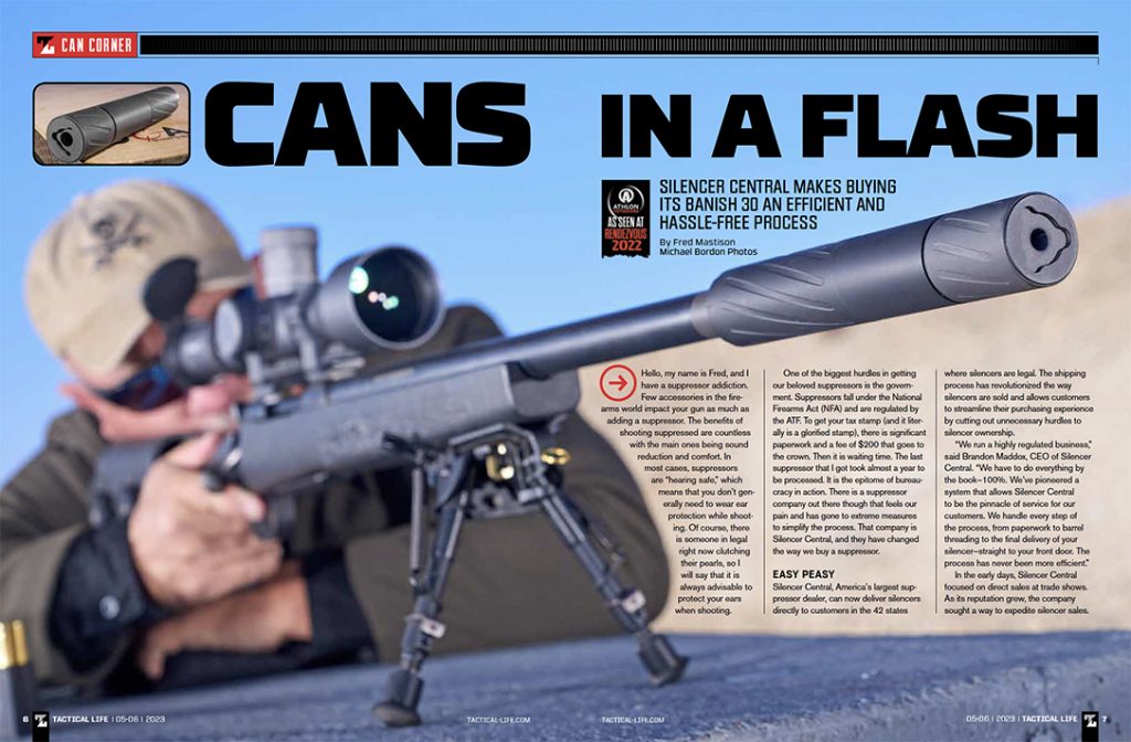 Can Corner column featuring Silencer Central Banish. 