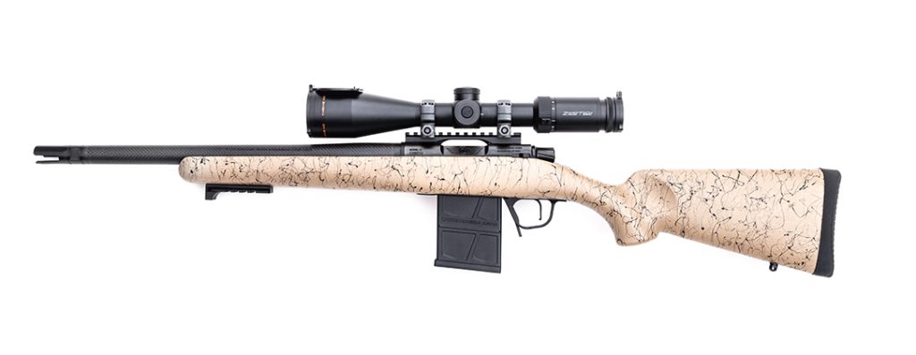 Full-length view of the Christensen Arms Ridgeline Scout. 