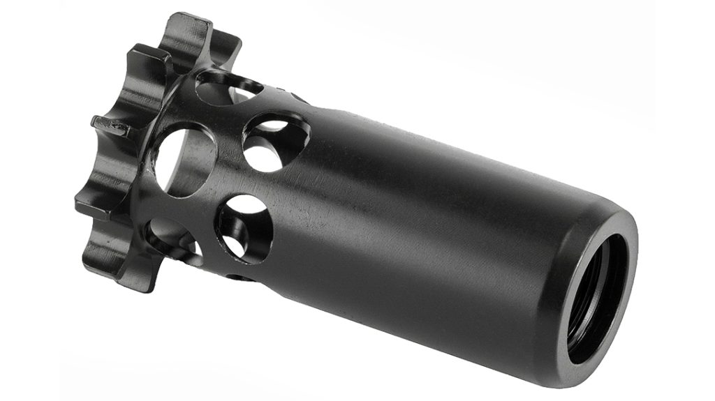 Close up on internal parts on the Dead Air Wolfman.