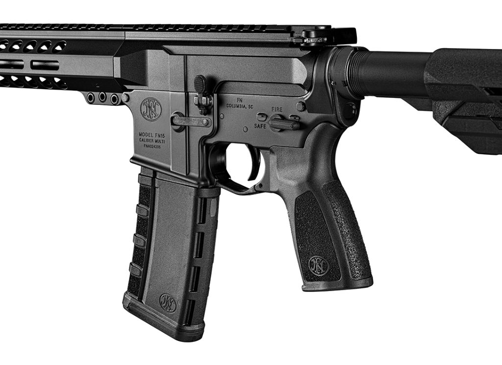 The 15 Guardian comes with a molded, textured 30-round magazine.