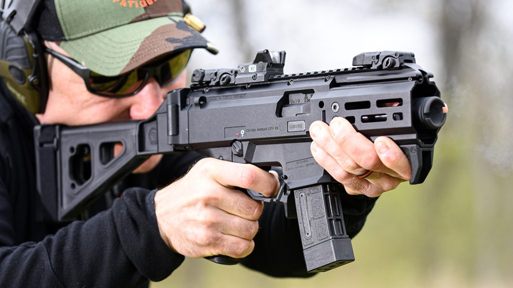 The author put the Grace Optics M1 on his CZ Scorpion Micro.