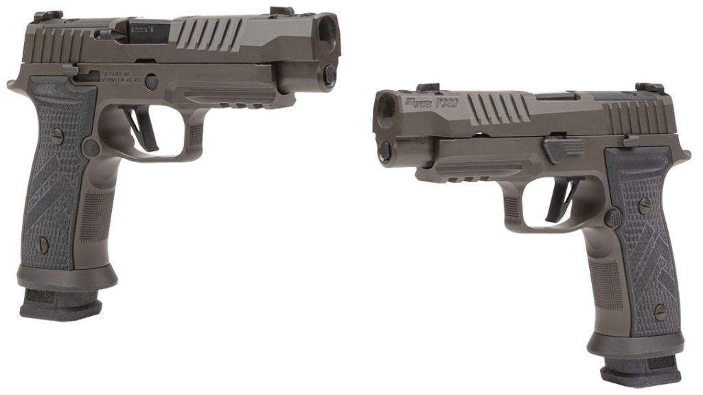 The SIG Sauer P320-AXG LEGION.