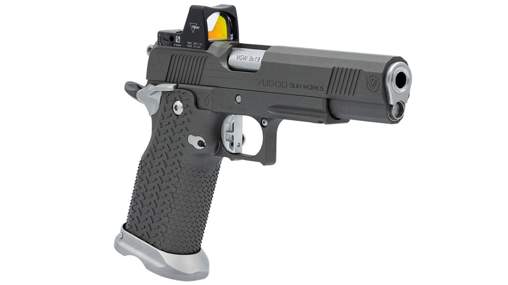 The textured grip of the Vudoo Priest provides great purchase.