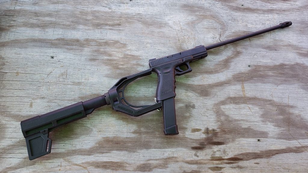 The Endo Tactical with a 16-inch barrel.