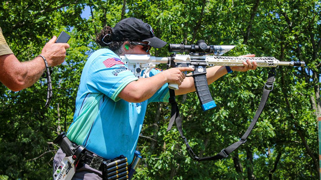 There is nothing like a multi-gun competition shooting to test your ability to unsling and re-sling a rifle quickly.