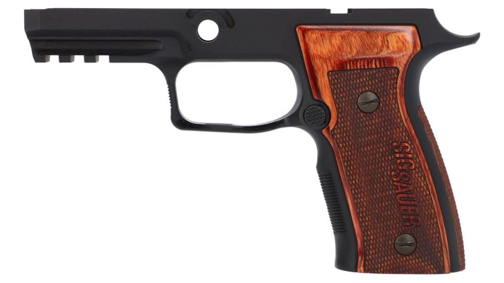 SIG Adds Aluminum Option to Selection of P320 Grip Modules.