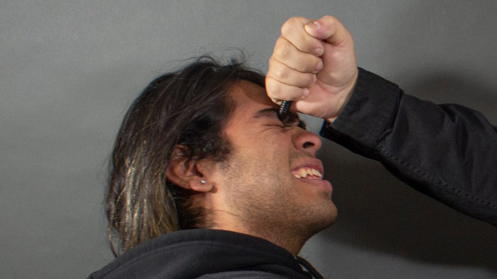 The eye gouge is a devastating blow that few can withstand, regardless of their size.