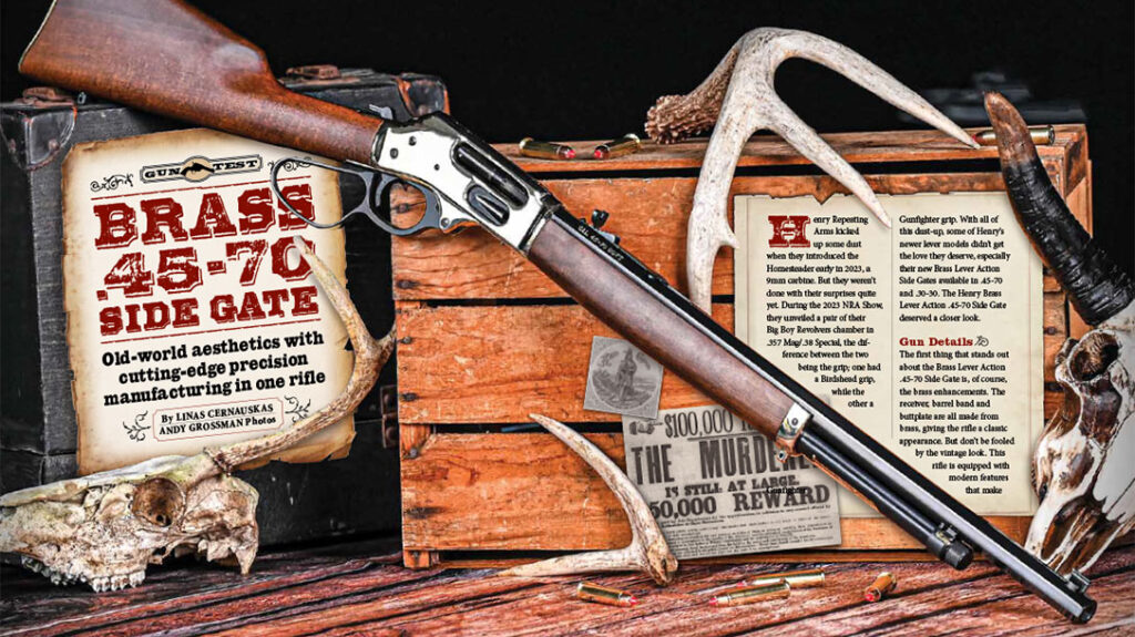 BRASS .45-70 SIDE GATE.