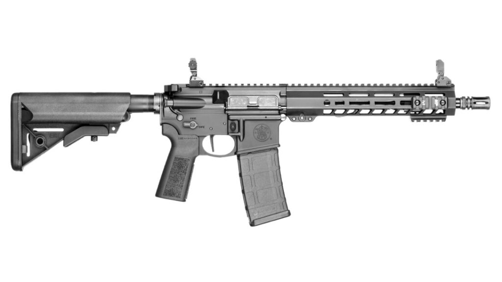 The Smith & Wesson M&P15T SBR.