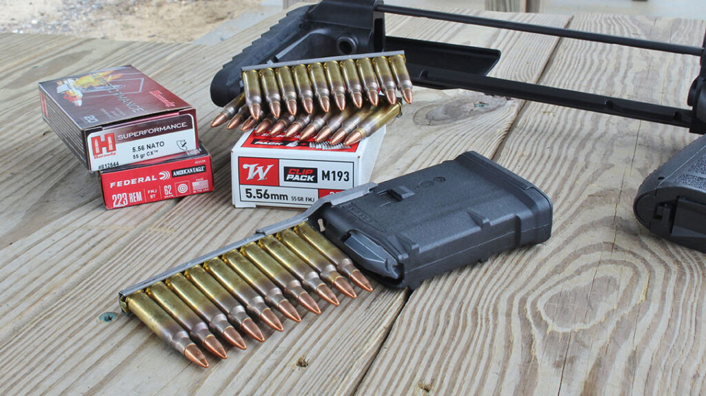 The author chose to work with Winchester’s M193 Clip Pack.