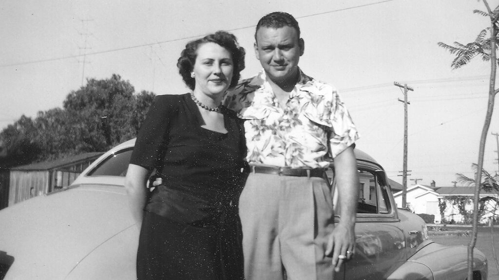 Moose Detty and his wife. 