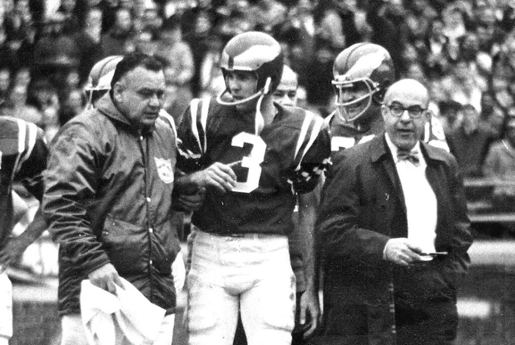 Athletic Trainer Moose Detty with the Philadelphia Eagles. 