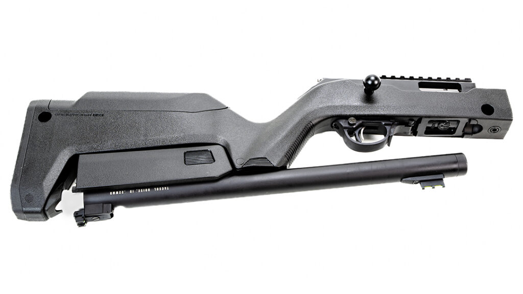 The highly portable and packable Tactical Solutions OWYHEE Takedown. 