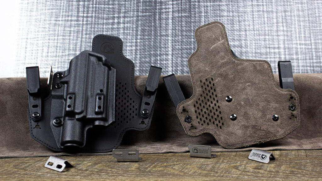 Black Arch Holsters.