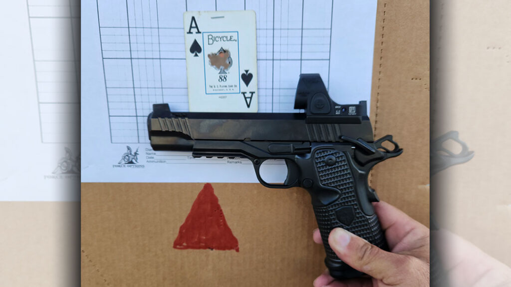 The Cabot Guns Insurrection delivered exceptional accuracy.