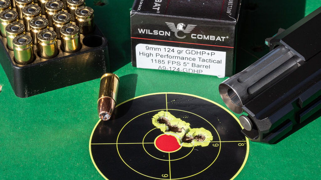 You should always test your defensive ammo to ensure it runs properly in your handgun.