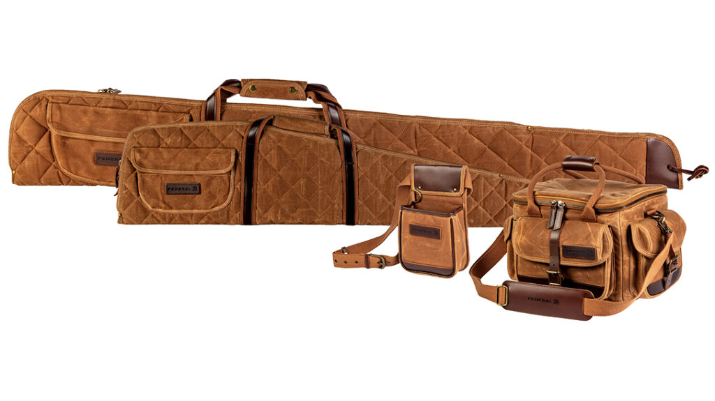 Federal Premium line of bags and cases.