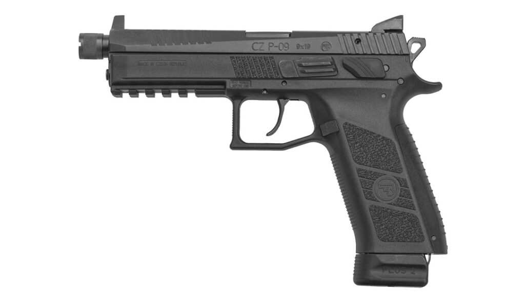 Threaded Barrel Pistols: CZ P-09.