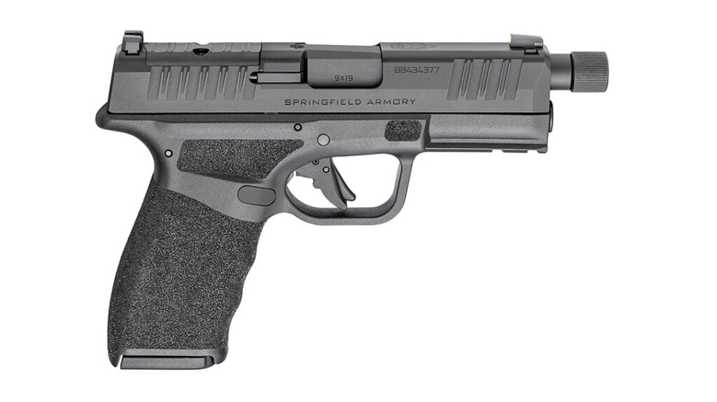 Threaded Barrel Pistols: Springfield Hellcat Pro OSP.
