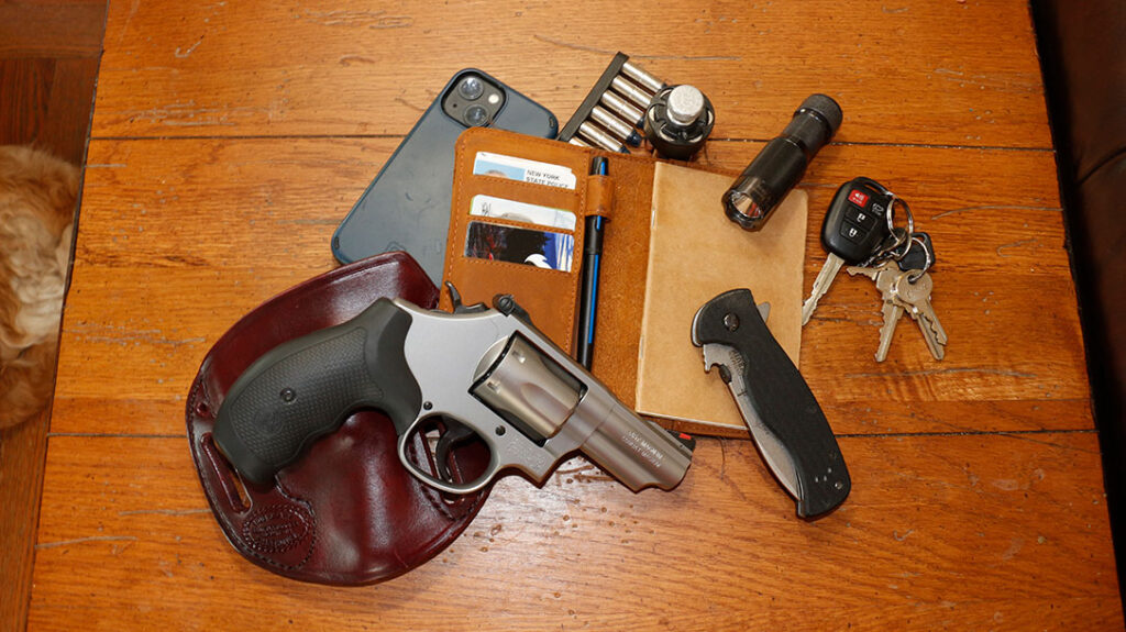 What’s in your pockets? The gear you choose to carry every day should be reliable, secure, concealed, but easily accessible. Regular training with it is critical.