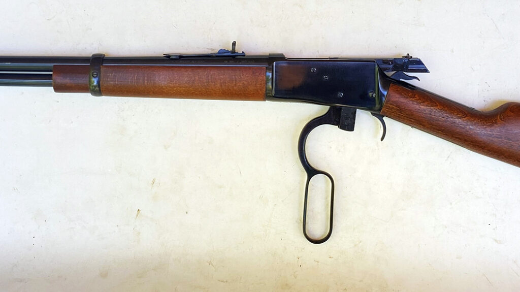 The lever-action on the Heritage 92 ran smooth. 