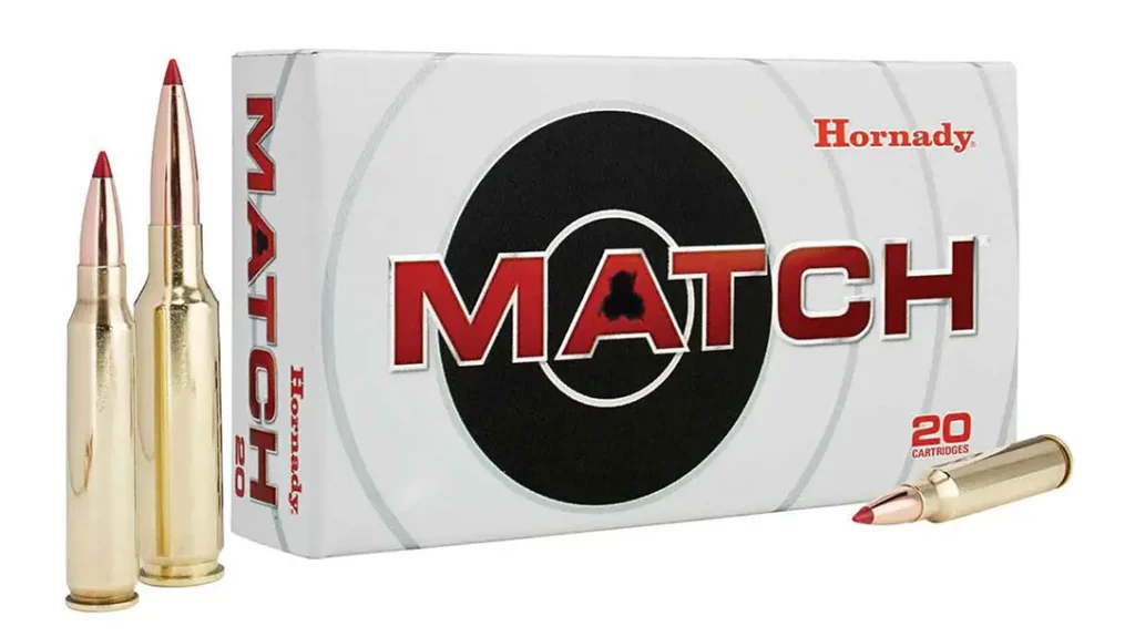 match-quality ammunition from Hornady.