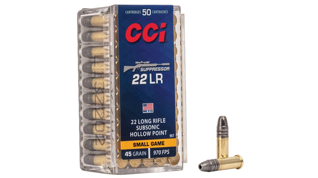CCI’s 45-grain Suppressor