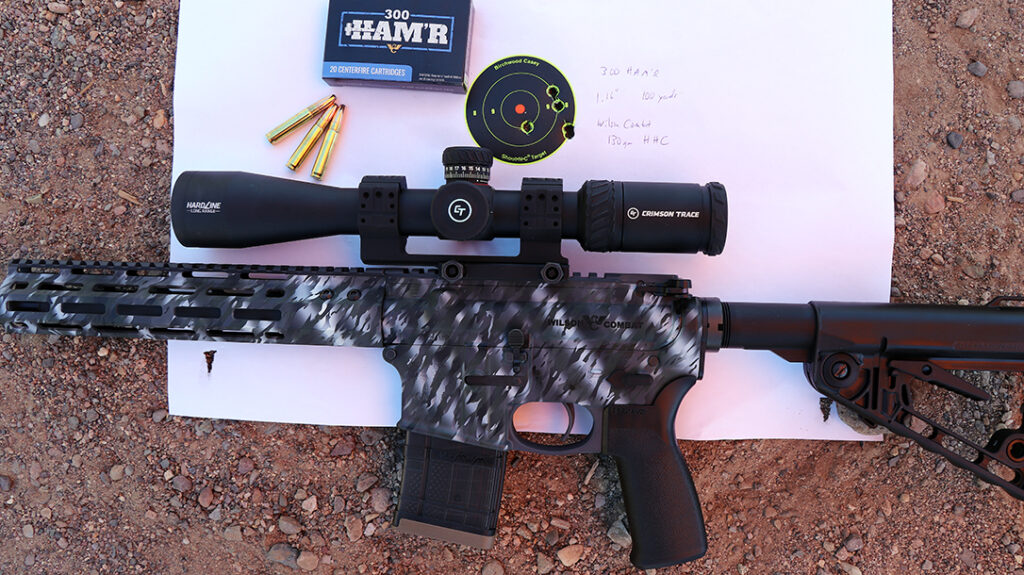 Accuracy testing with the Wilson Combat Ultralight Tactical. 