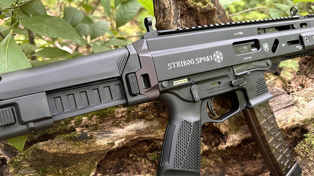 The SP9 A3 comes with a 30-round magazine.