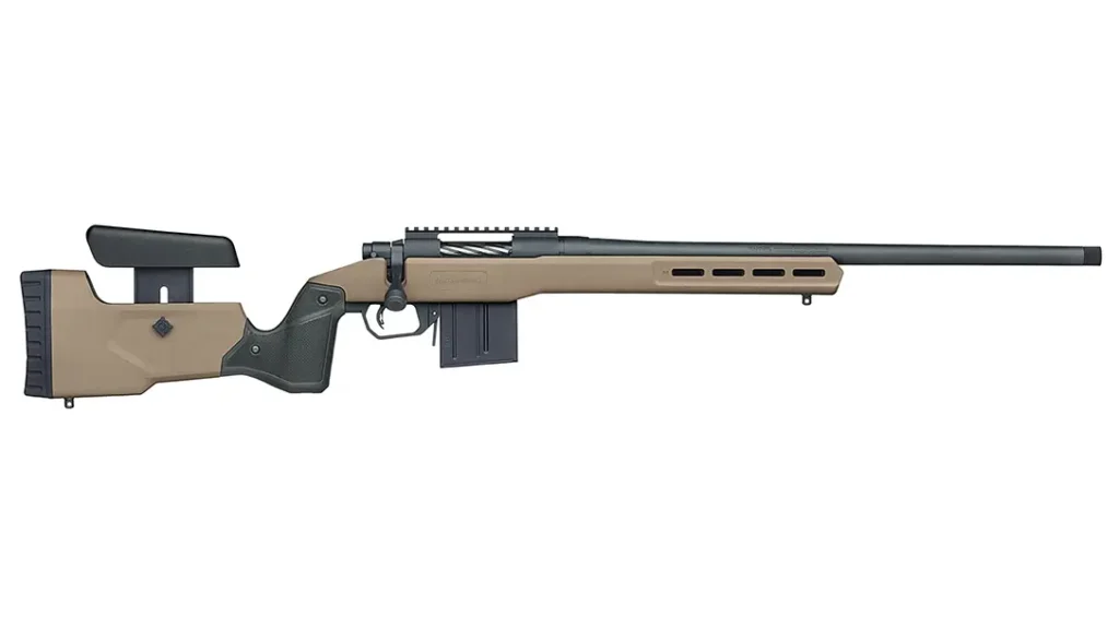 The Mossberg Predator LR Tactical is an example of an off the shelf ready rifle.