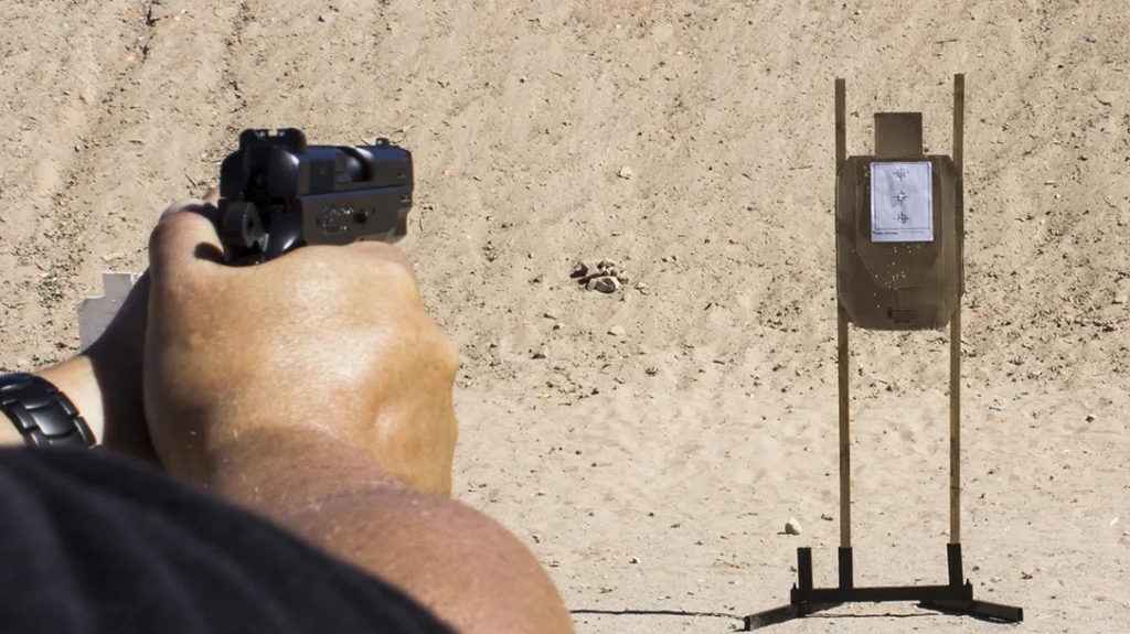 The last part of our handgun accuracy formula looks at sight picture and alignment.