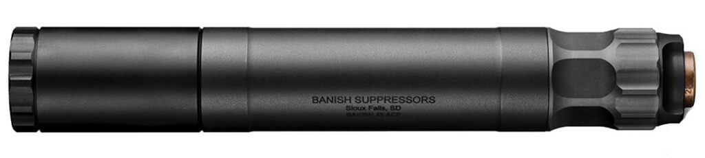 The Silencer Central Banish 45 made the pistol more enjoyable to shoot.