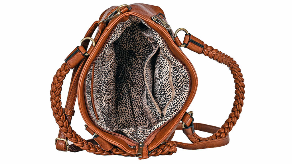 Pick an bag that offers a dedicated pocket for your firearm.