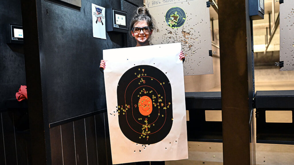 Relief washed over the author at the progress she was making, and the reality of shooting a 9mm handgun outweighed her expectations.
