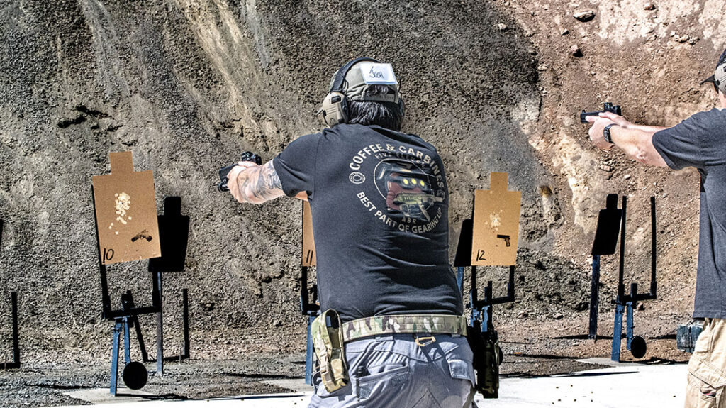 The author learned that the old LE and NRA ways of shooting were not the best way to shoot defensive handguns anymore.