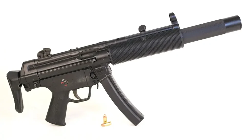 The suppressed variant of the HK MP5.