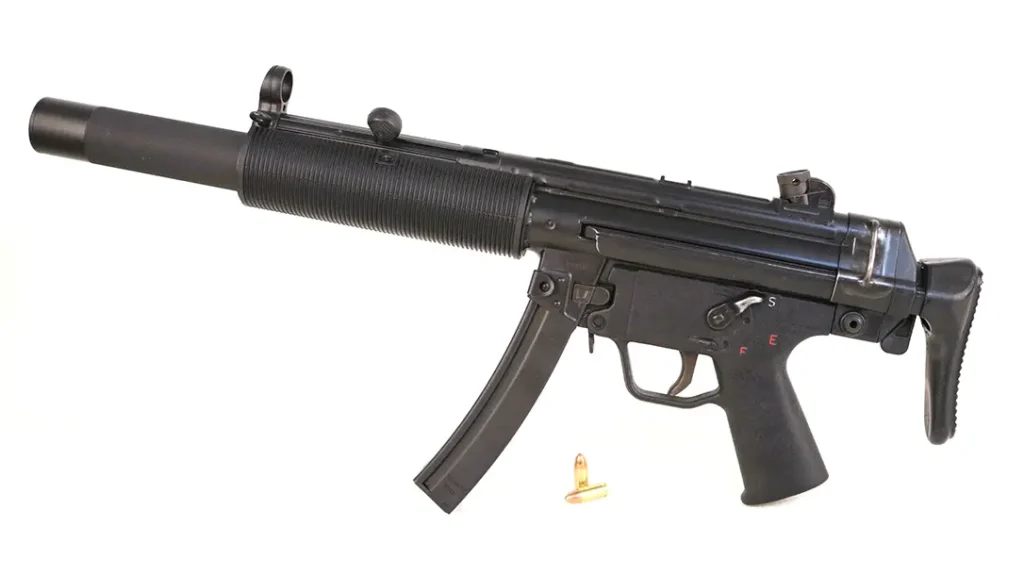HK MP5SD left view