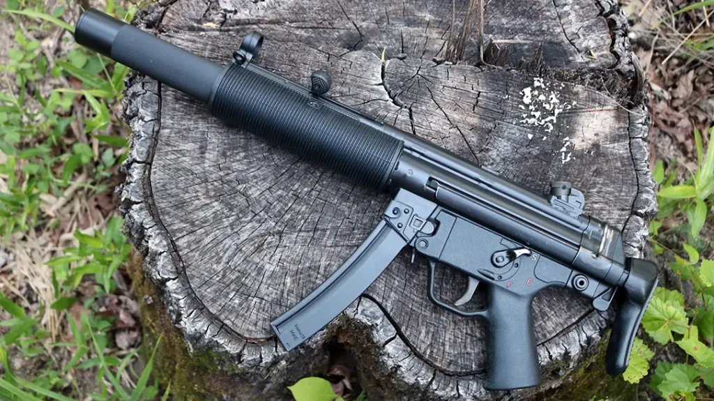 HK MP5SD in the field. 