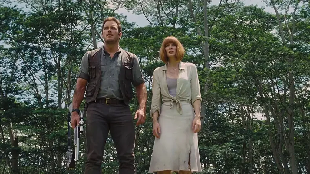 Lever-action rifle in Jurassic Park.