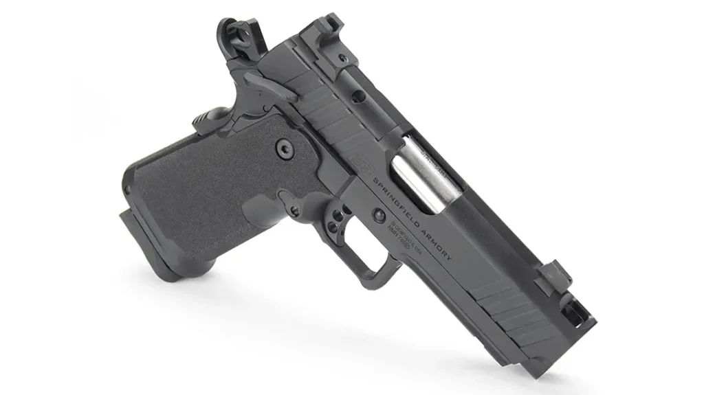 Ed Brown adds Fueled package to Springfield Armory Prodigy Comp pistol. 